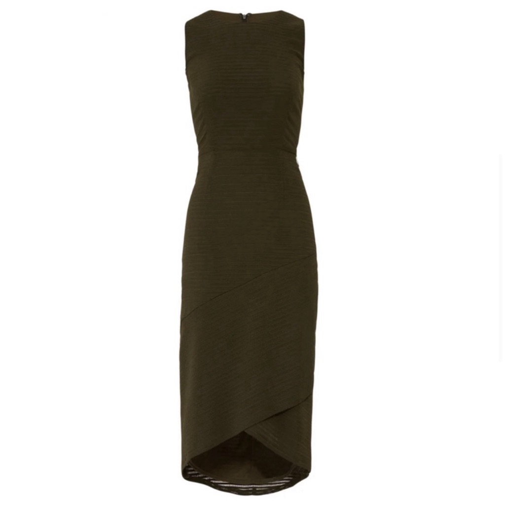 Anthropologie Hutch Olive Blair Dress